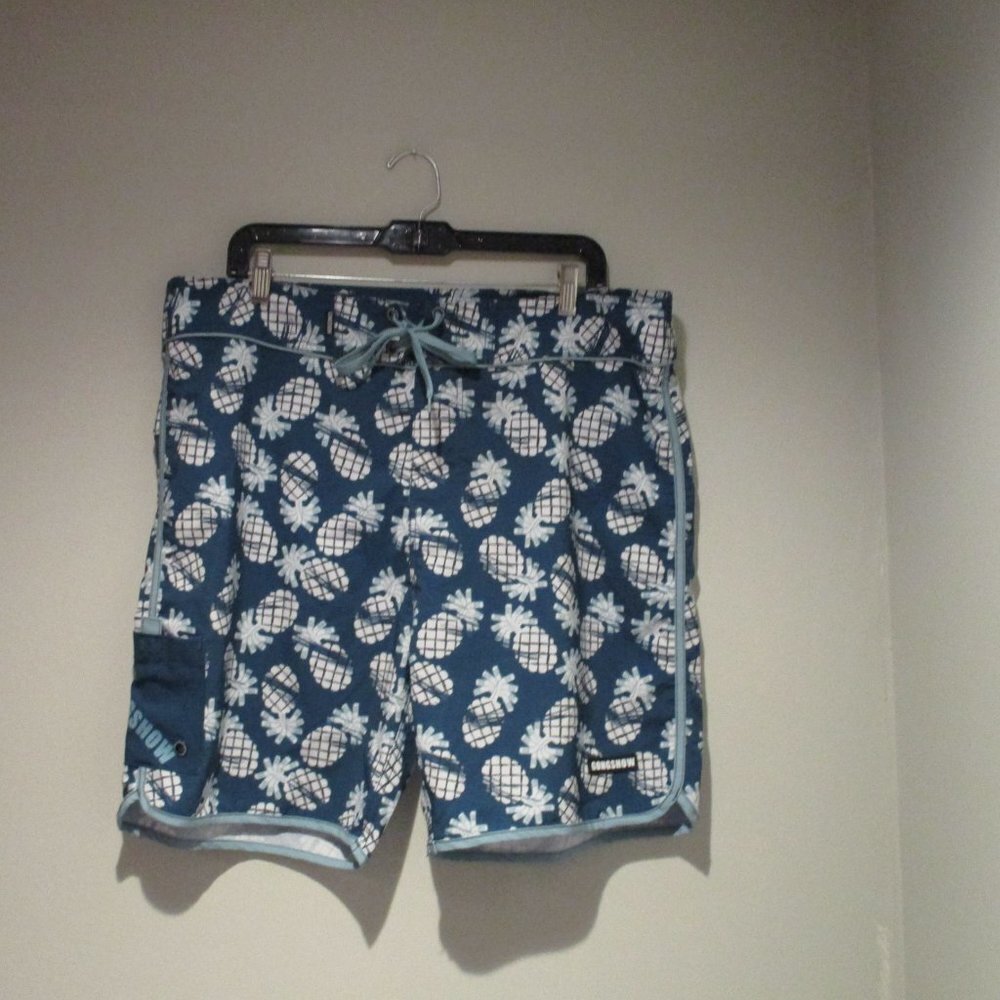 Mens GONGSHOW Hockey Swim Trunks Board Shorts XXL
